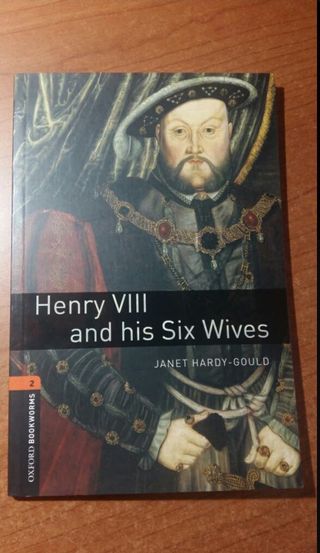 Libro lectura "Henry VIII and his Six Wives"
