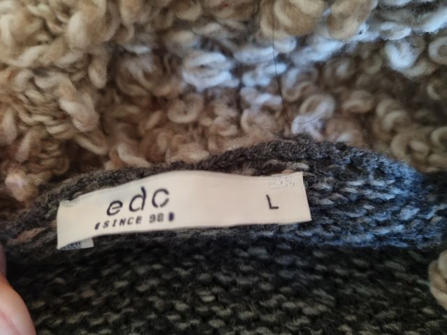 Abrigo largo de punto