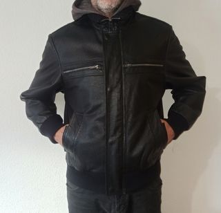 Chaqueta de cuero Blend talla L