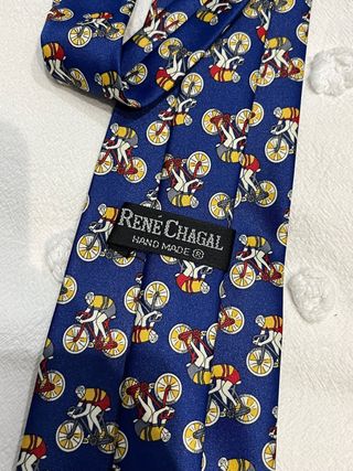 Corbata seda Ciclista