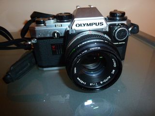 Equipo Fotográfico analógico Olympus OM-10