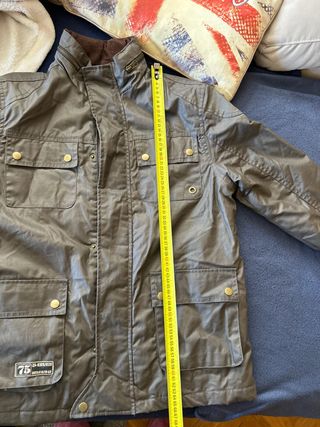 Chaqueta estilo barbour