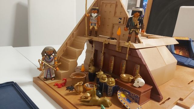 Piramide Egipto playmobil