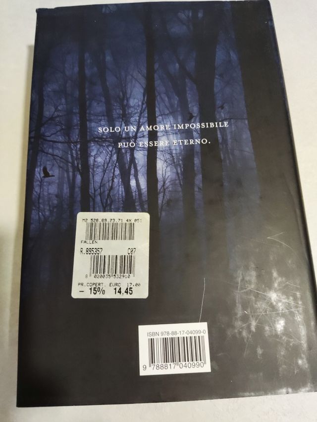 Libro "Fallen" di Lauren Kate