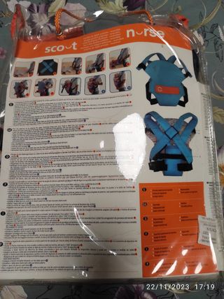 Mochila portabebés 