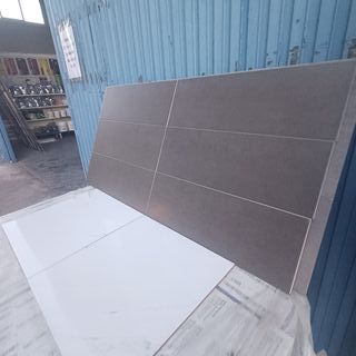 Azulejo económico baño o cocina color antracita