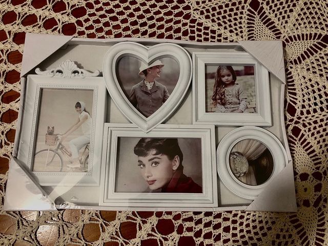 quadro portafoto bianco