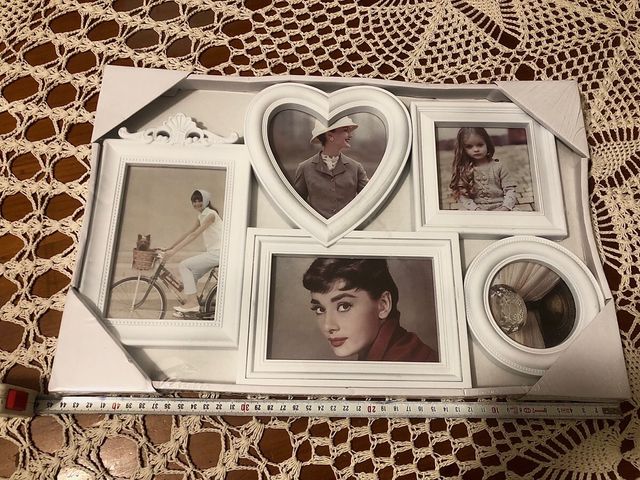 quadro portafoto bianco