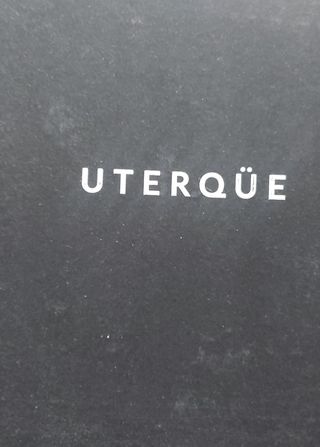 Botines Uterqüe cordones color taupe