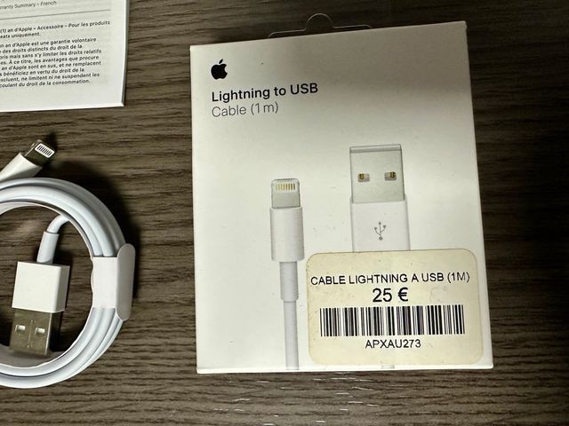 Cable iPhone PRECINTADO