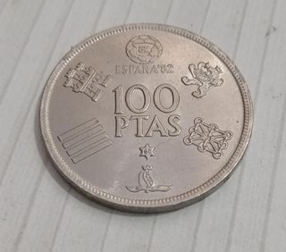 Moneda 100 pesetas año 1980 *80 