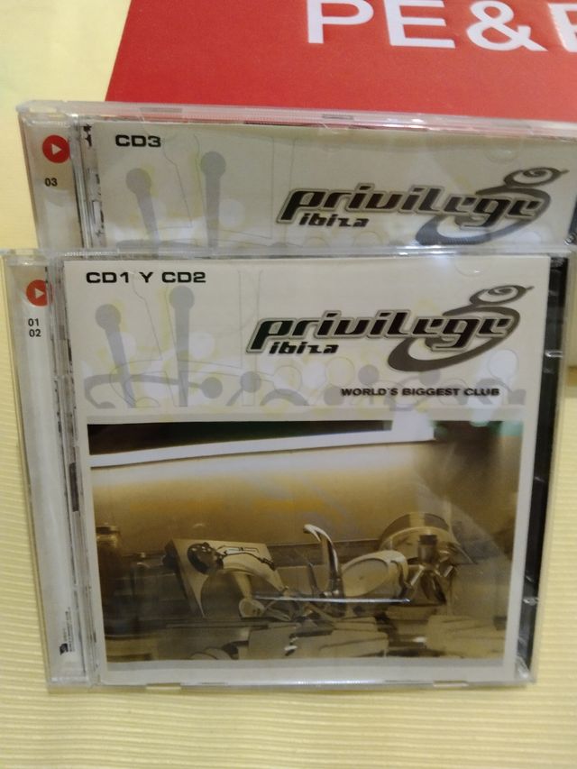 CD's Discoteca Privilege Ibiza