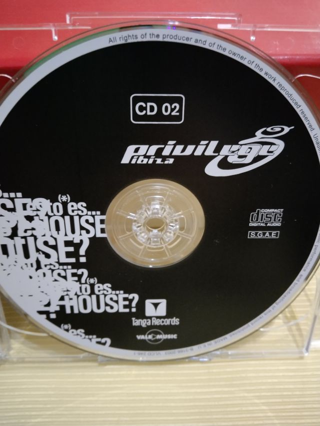 CD's Discoteca Privilege Ibiza