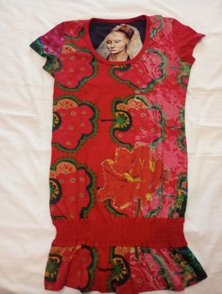 Vestido o camiseta larga Desigual