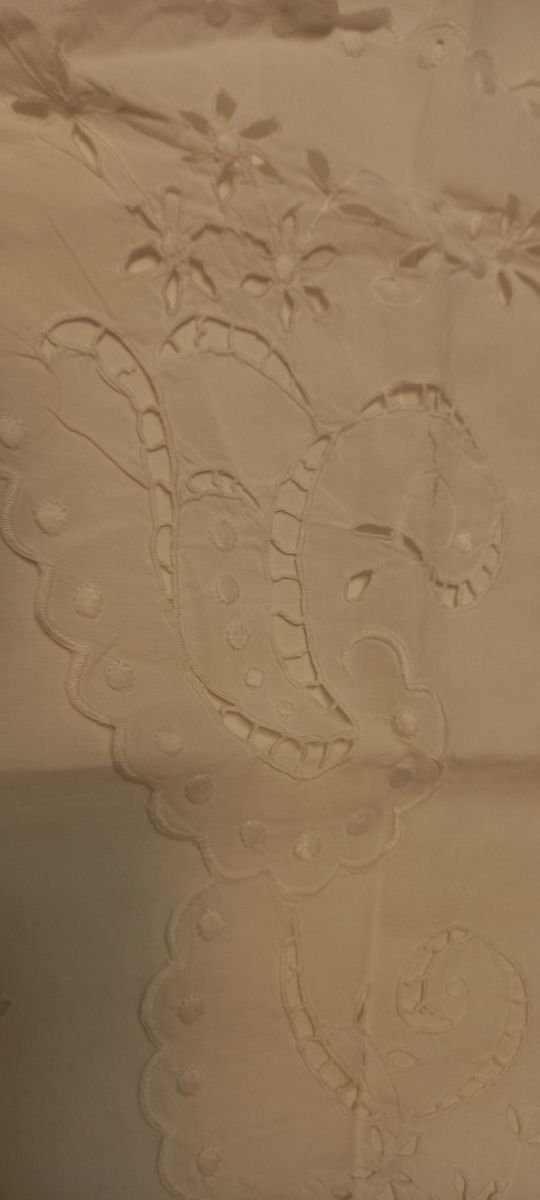 Bolsa antigua tela para el camison