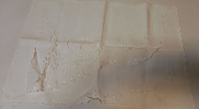 Bolsa antigua tela para el camison