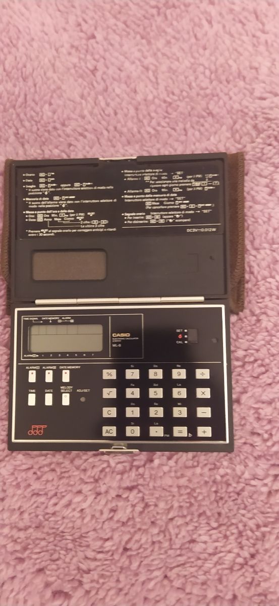 Calcolatrice melodica Casio