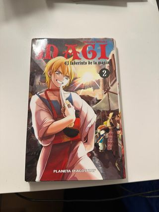 MAGI El laberinto de la magia TOMO 2 Y 3