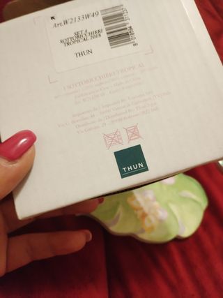 Sotto bicchieri thun