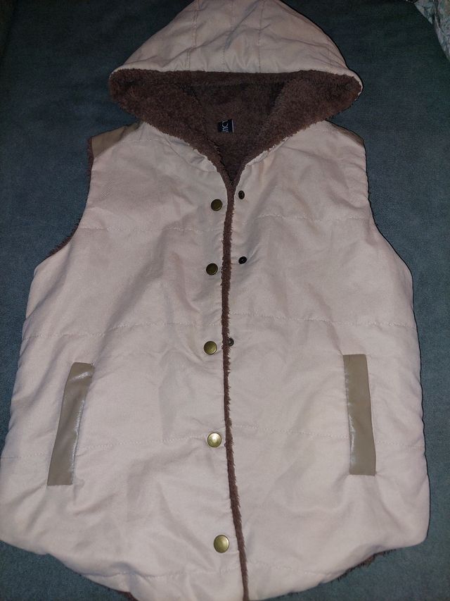 Chaleco beige