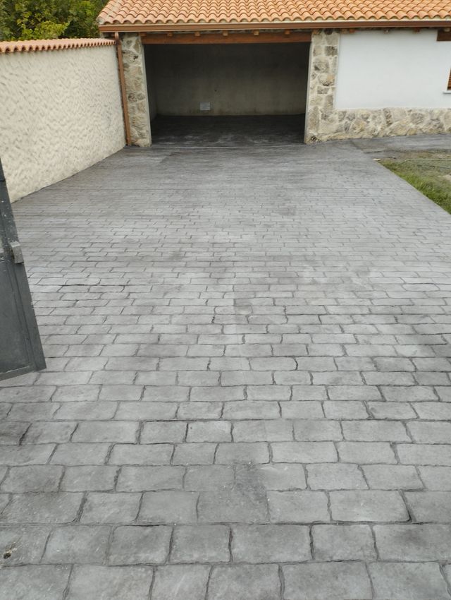 Hormigón impreso y pulido