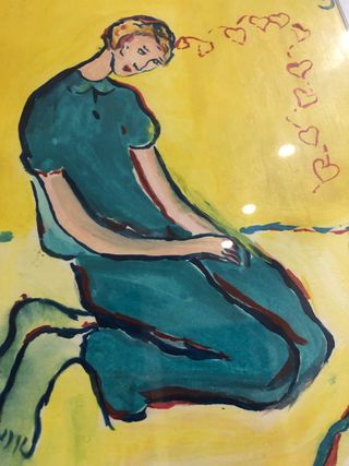 Charlotte Salomon ilustración pintora judia