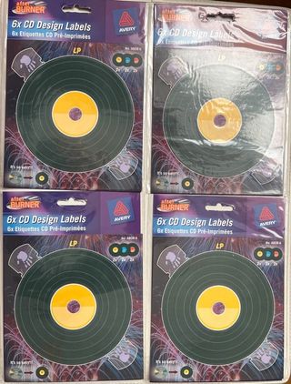 ETICHETTE ADESIVE PER CD