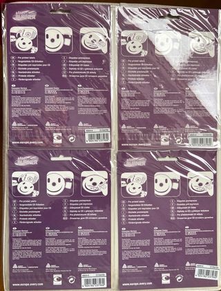 ETICHETTE ADESIVE PER CD