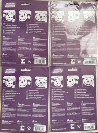 ETICHETTE ADESIVE PER CD