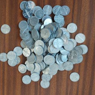 lote monedas de peseta franco y rey 97 piezas