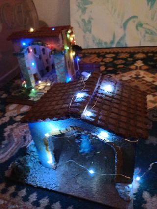 Conjunto Casas Pesebre Belén