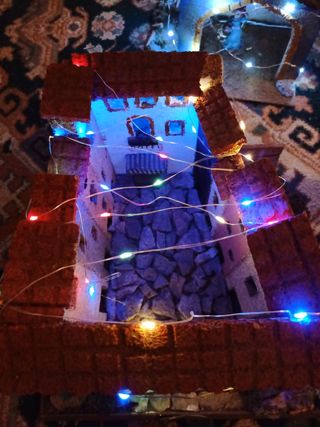 Conjunto Casas Pesebre Belén