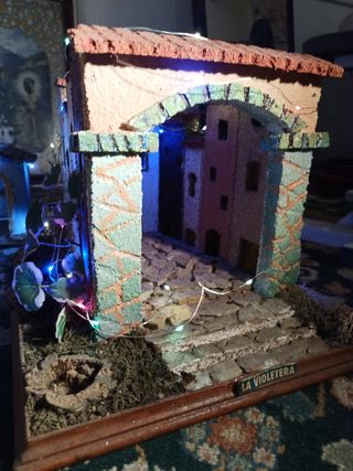 Conjunto Casas Pesebre Belén