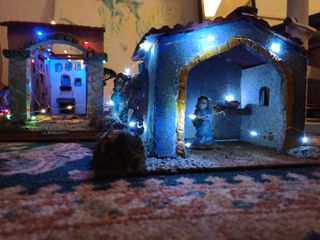 Conjunto Casas Pesebre Belén