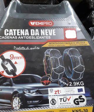 Catene da neve per tutte le auto a misura montagna