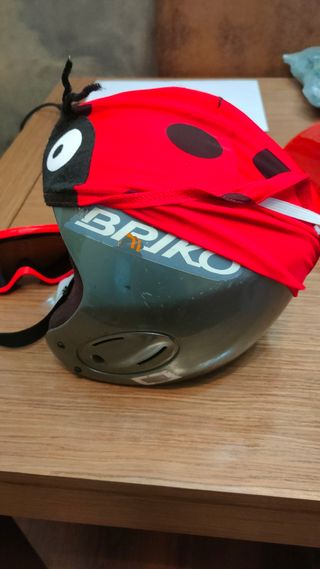 Casco esquí y gafas