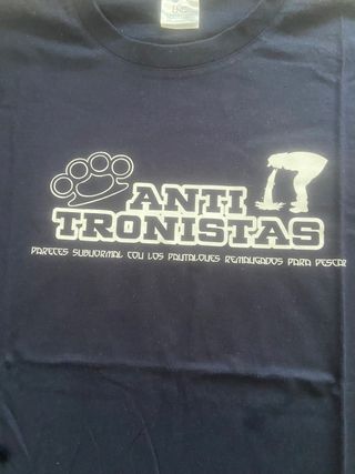 Camiseta Fútbol Antitronistas