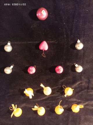 Bolas de Navidad. Lote de 40 unidades.