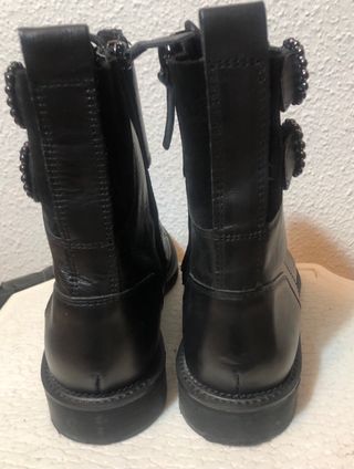 Botines piel Zara