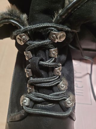👩🏻 Botas Militar de Piel, Ante y Pelo