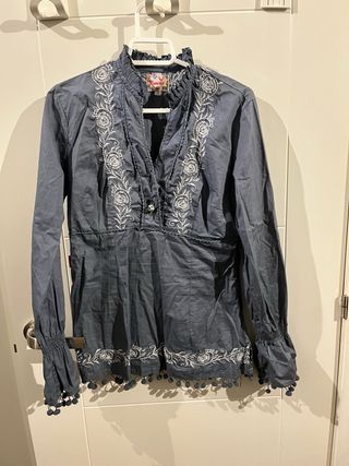 camisa o blusas mujer manga larga