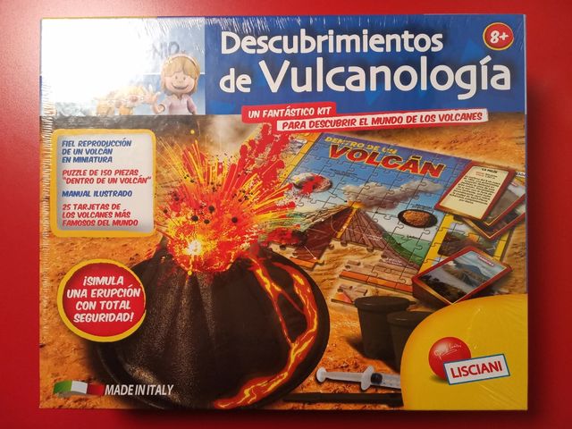 Juego "Descubrimiento de Vulcanología"