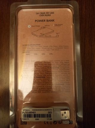 Cargador inteligente sin estrenar 18 euros