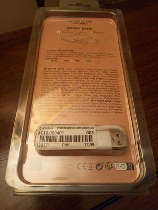 Cargador inteligente sin estrenar 18 euros