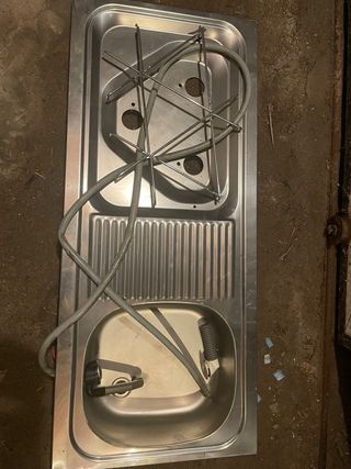 cocina con fregadero