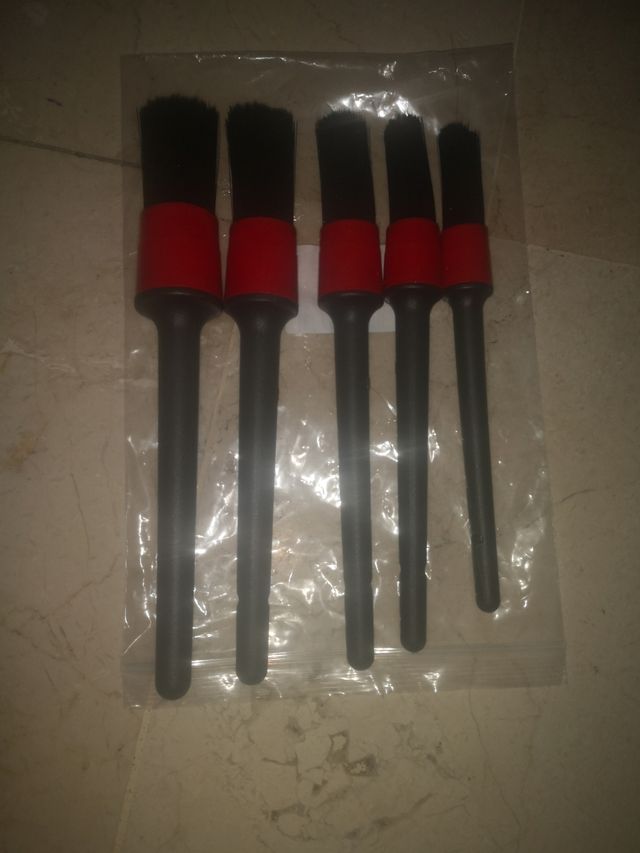 Conjunto de brochas de limpieza