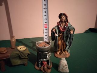 Figuras Belén 14 cm churrero posadero pastor