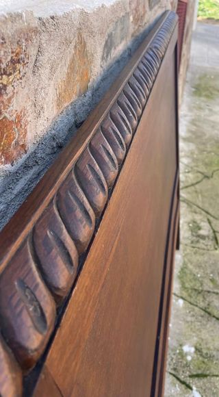 CABECERO RÚSTICO DE MADERA