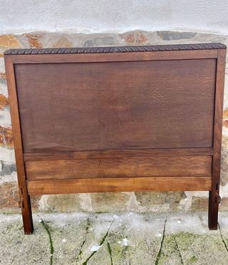 CABECERO RÚSTICO DE MADERA