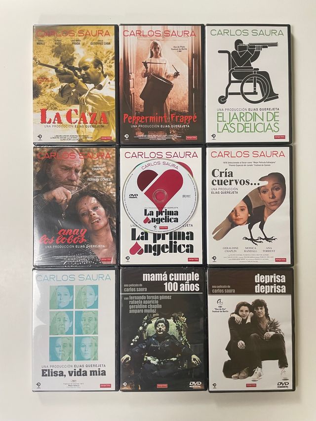 Colección DVDs #19 CARLOS SAURA Pack 10 DVDs